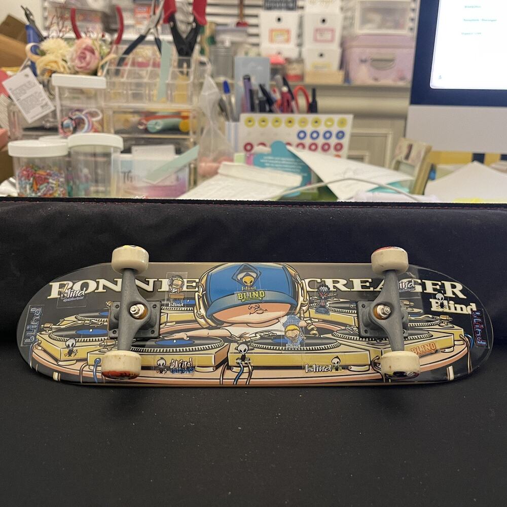 Ronnie Creager BLIND Tech Deck Handboard RARE Vintage about 10.5”